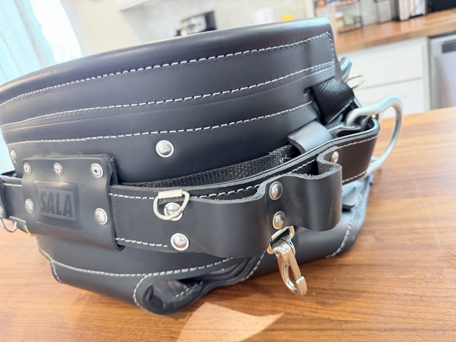 DBI-Sala Lineman Tongue Buckle Climbing Belt With Contoured Seat Pad (Size D24)