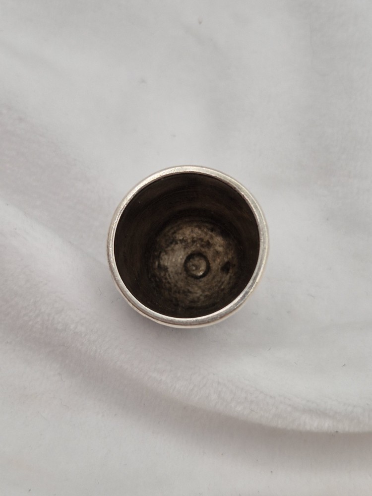 Antique Sterling Silver Thimble Birmingham 1902 Hallmarked Sewing