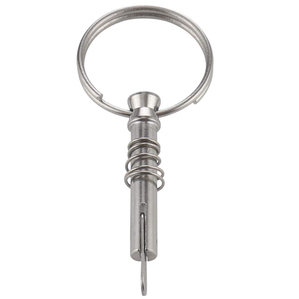 4 Pack Quick Release Pin 1/4" Diameter w/ Drop Cam & Spring Usable Length 0.9...