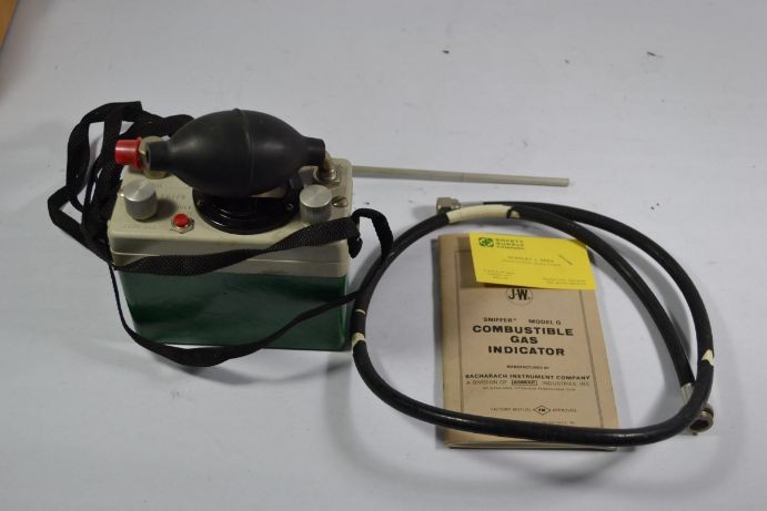 Johnson Williams MODEL G Combustible Gas Indicator USED