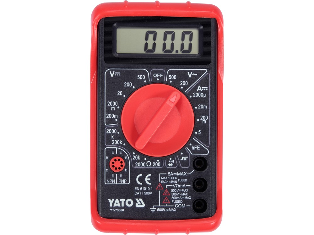 Yato Universal Multimeter Digital Buzer YT-73080