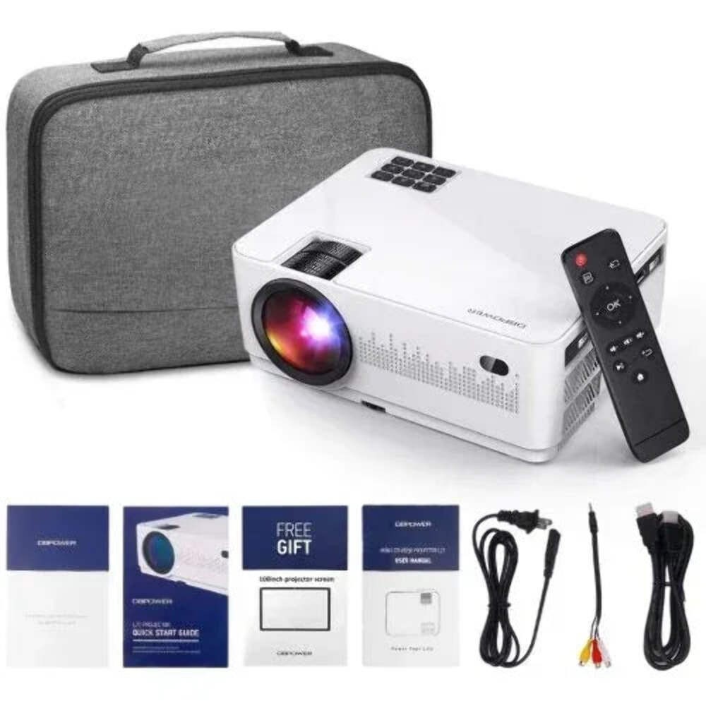 Projector with Carrying Case HD Projector