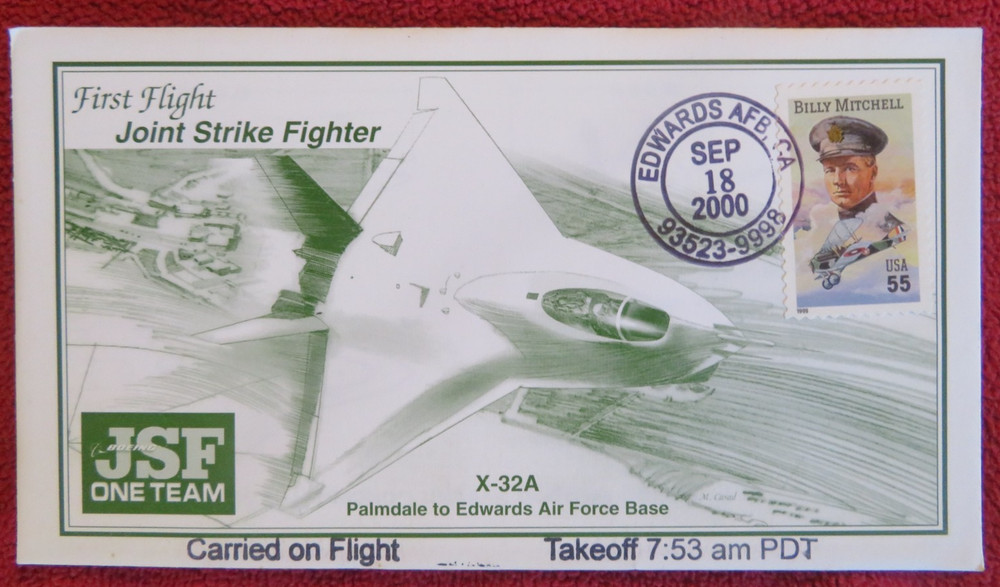 Joint Strike Fighter JSF X-32A First Flight Promotional Packet (02)