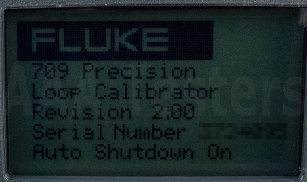Fluke 709 Precision mA Loop Calibrator