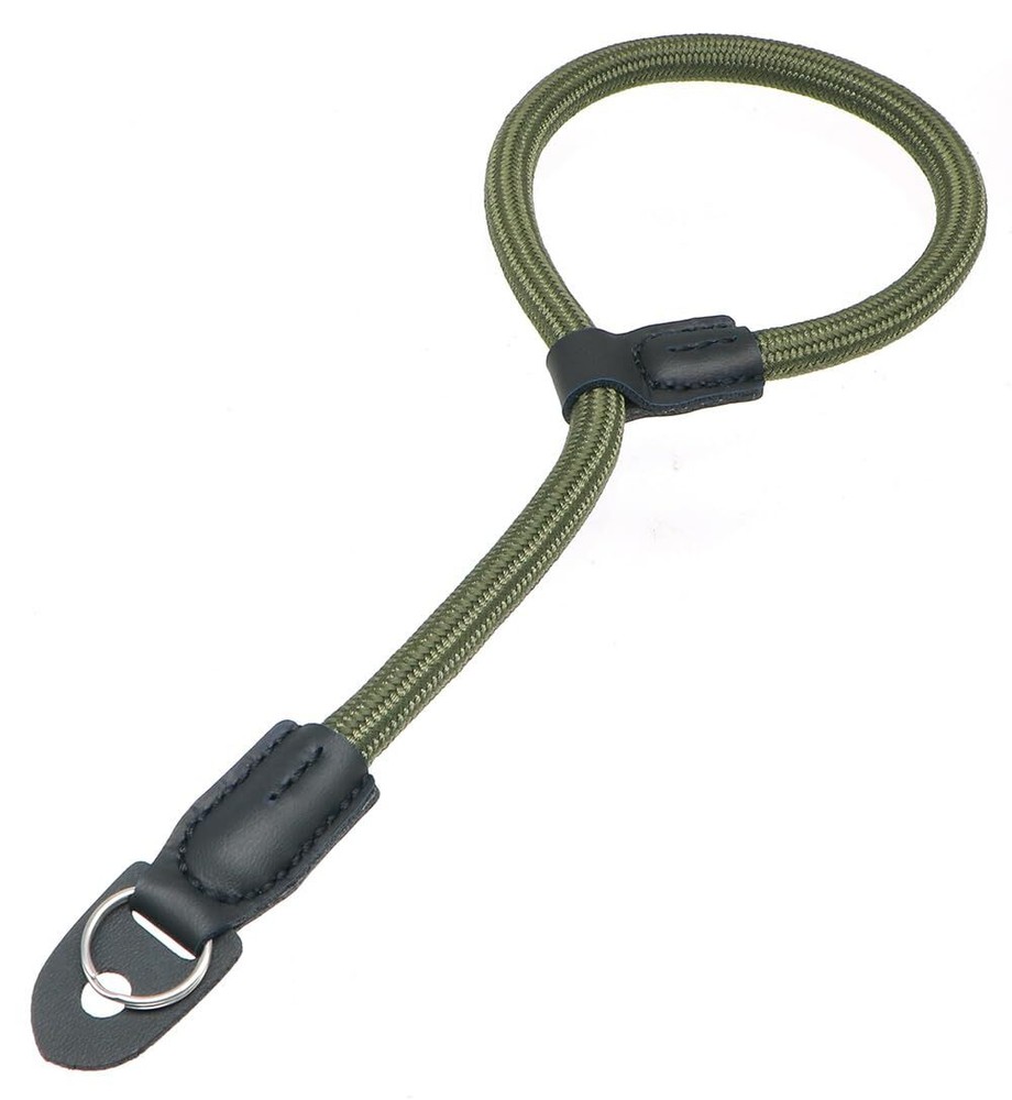 Quick Release Camera Hand Strap Adjustable Climbing Rope Green