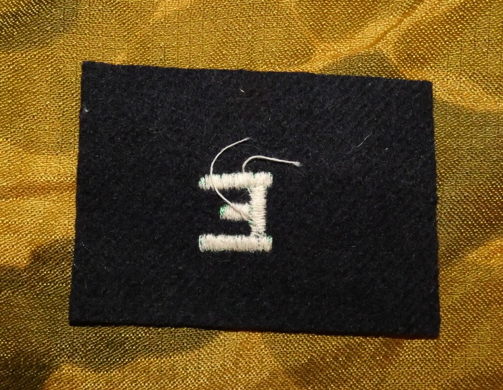 WW2 US Navy Command & Control Combat Excellence "E" Distinguishing Mark
