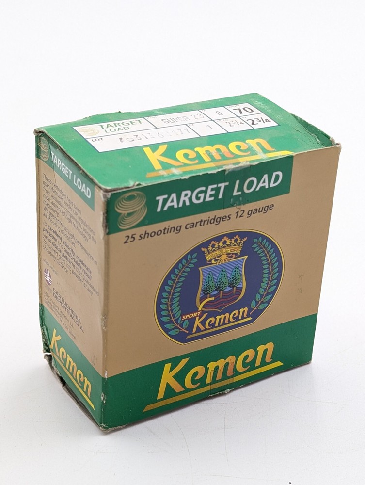 Kemen 12 Gauge Target Load Empty Box