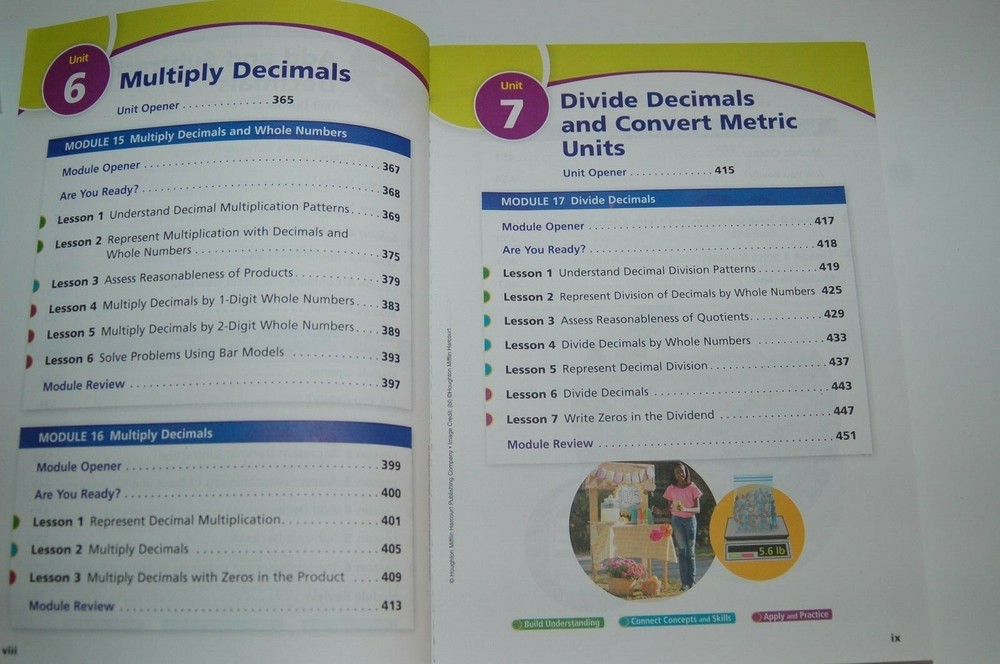 HMH into Math - Full Set Grade 5 Student Modules 1-20 plus Practice Journal