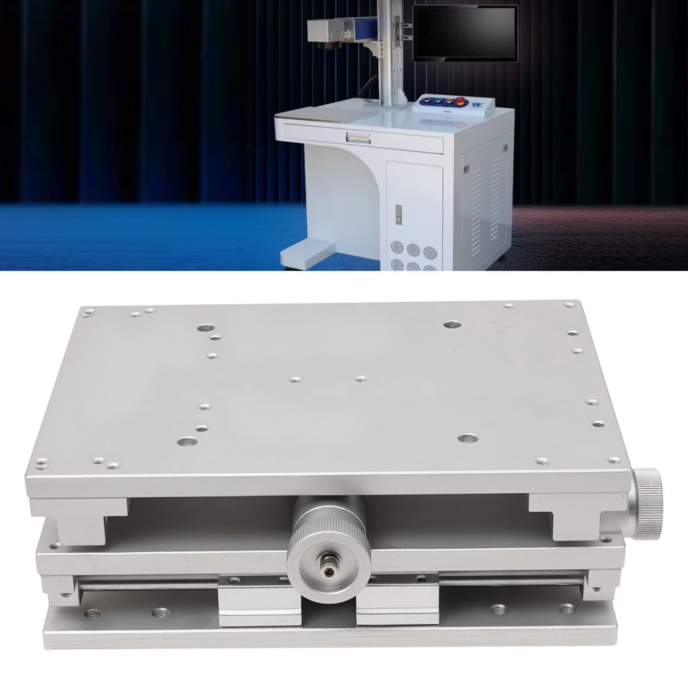XY Axis 2 Axis Positioning Work Table Laser Marking Machine Adjustable Workbench