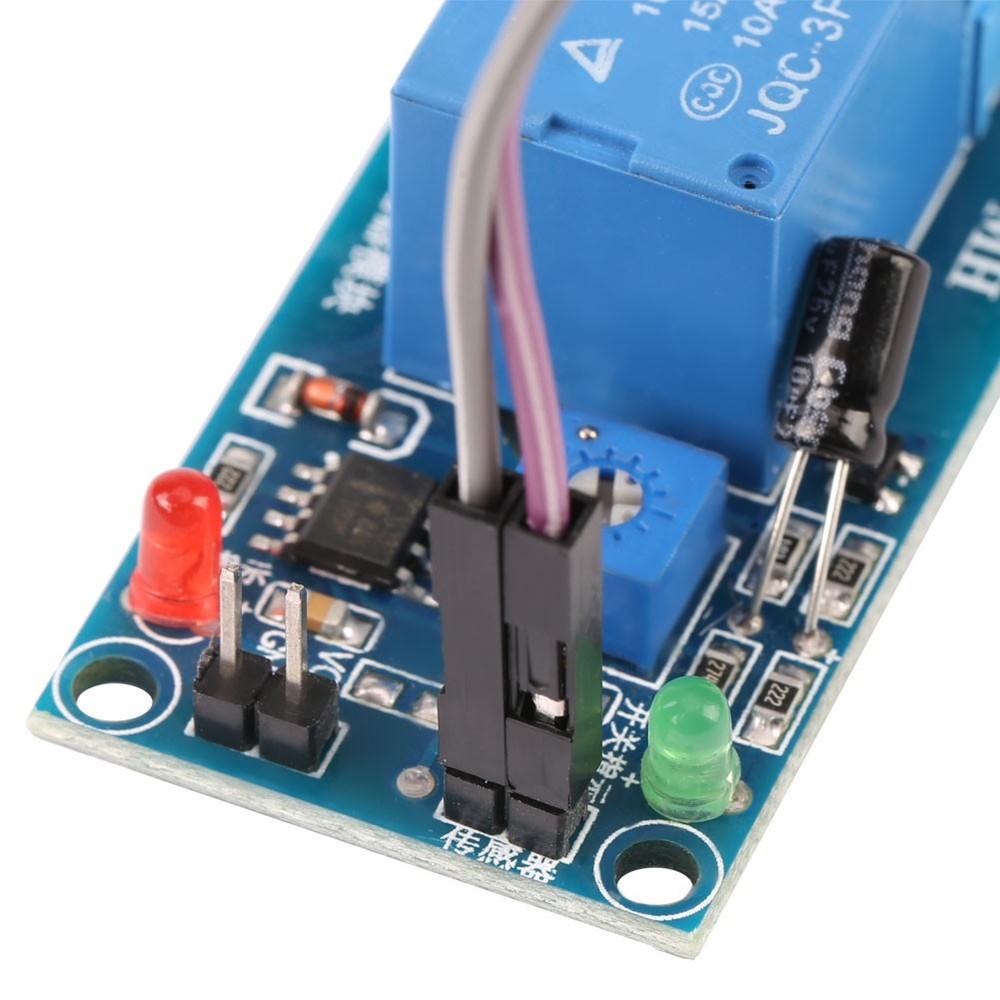 DC12V Soil Moisture Sensor Relay Control Module Automatic Watering Switch Module