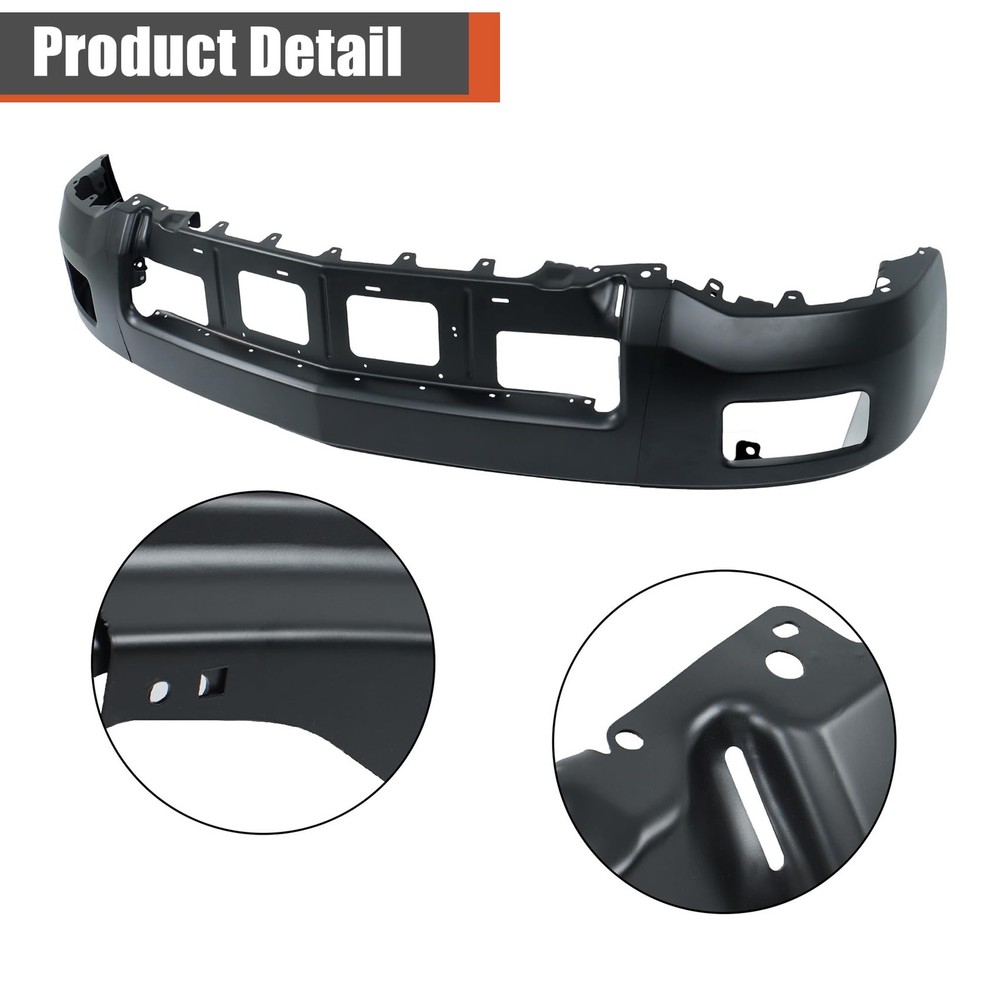 Black 3PCS Split Front Bumper Kit for Silverado 1500 2014-2015 23138597