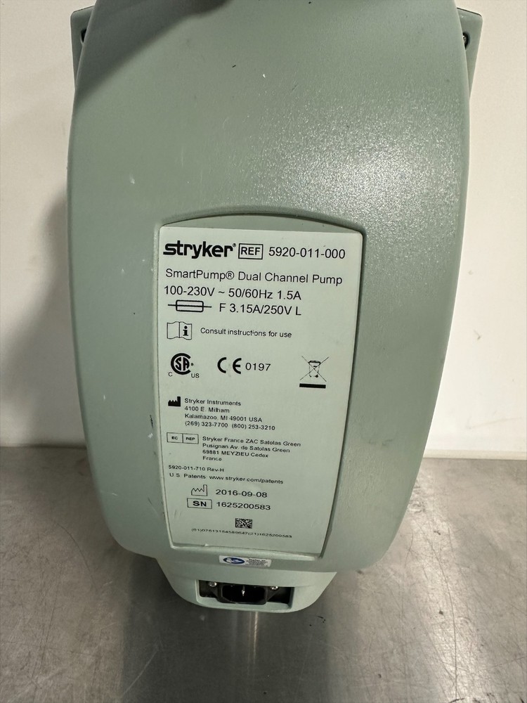 Styker Smart pump tourniquet