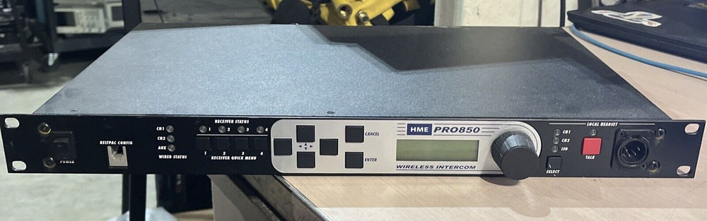HME PRO 850 BAND A2 COMPLETE WIRELES RF INTERCOM SYSTEM