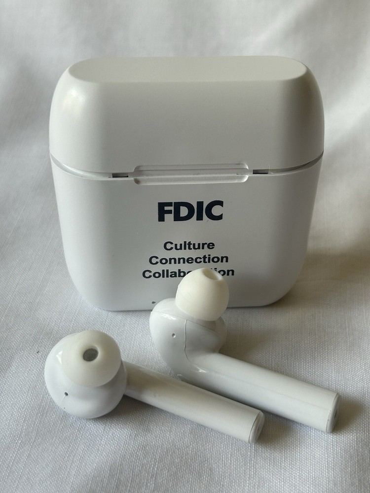 New Wireless Earbuds & Charging Box Promoted By FDIC. #719722
