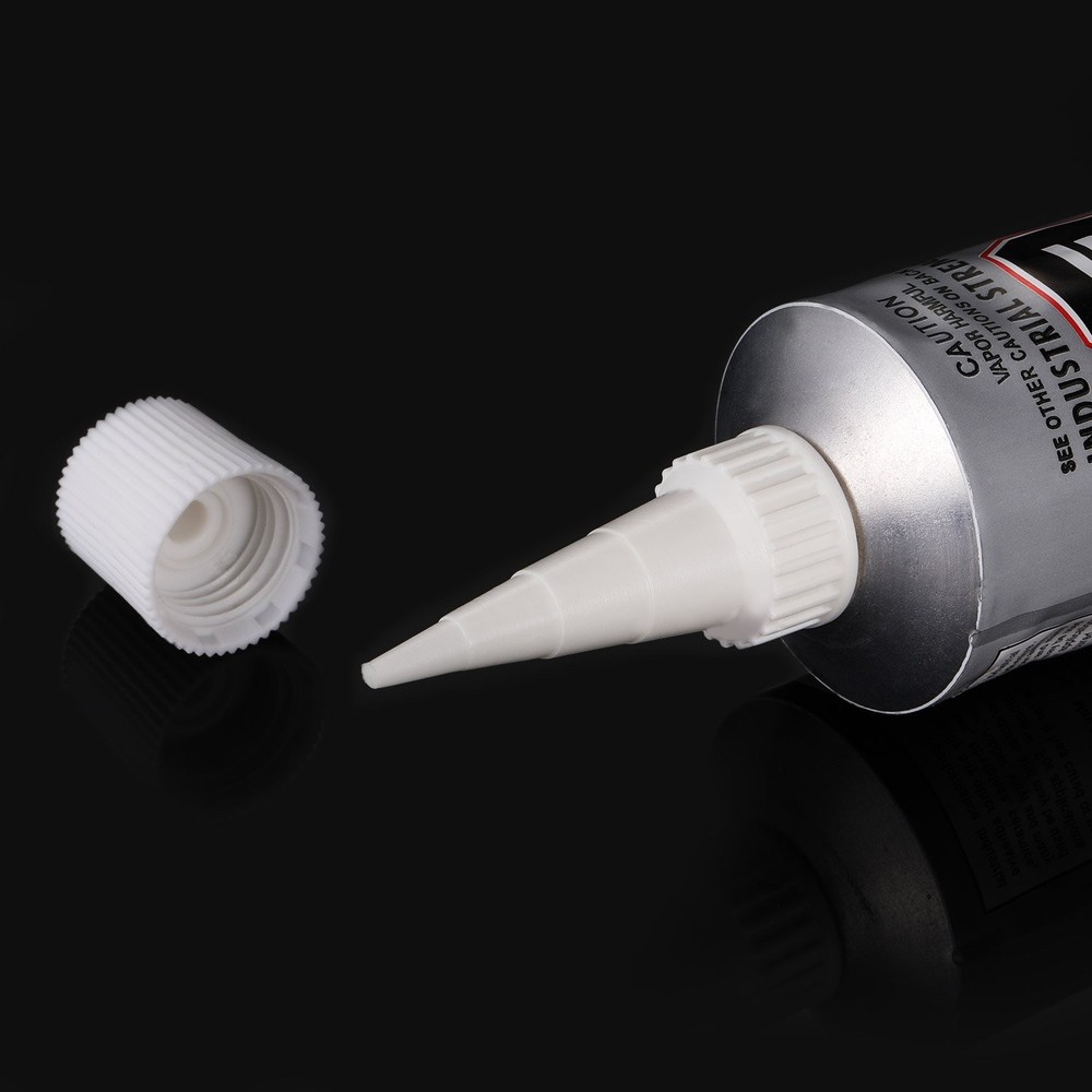 Zhehao 20 Pack e6000 Snip Tip Applicator Tips Cap for E6000 Craft Glue White