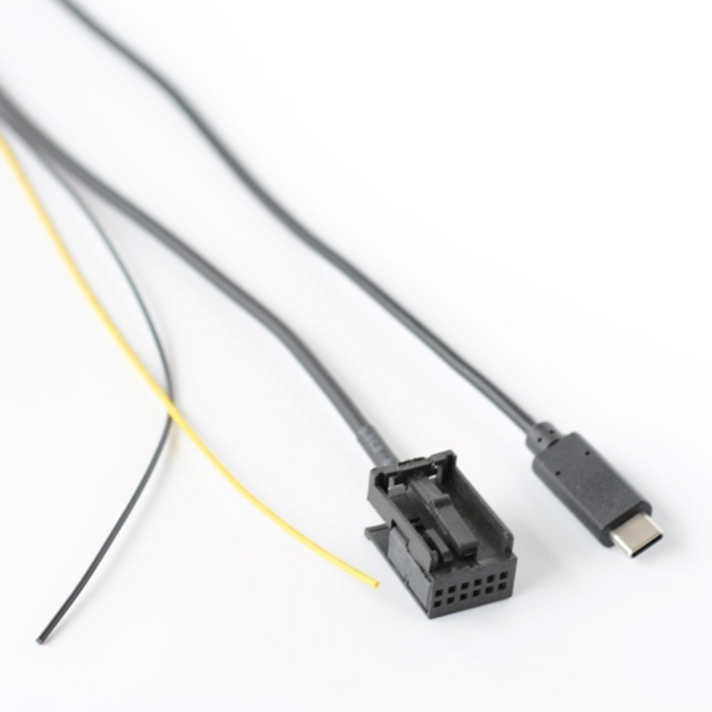 AUX Audio+Charging Cable for Cayenne CDR30 CDR31 TYPEC Quick Installation
