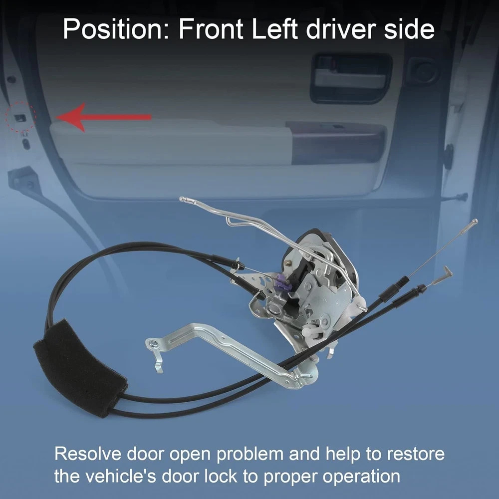 Front Left Driver Door Lock Latch Actuator Compatible with 2001-2007 Toyota Sequ