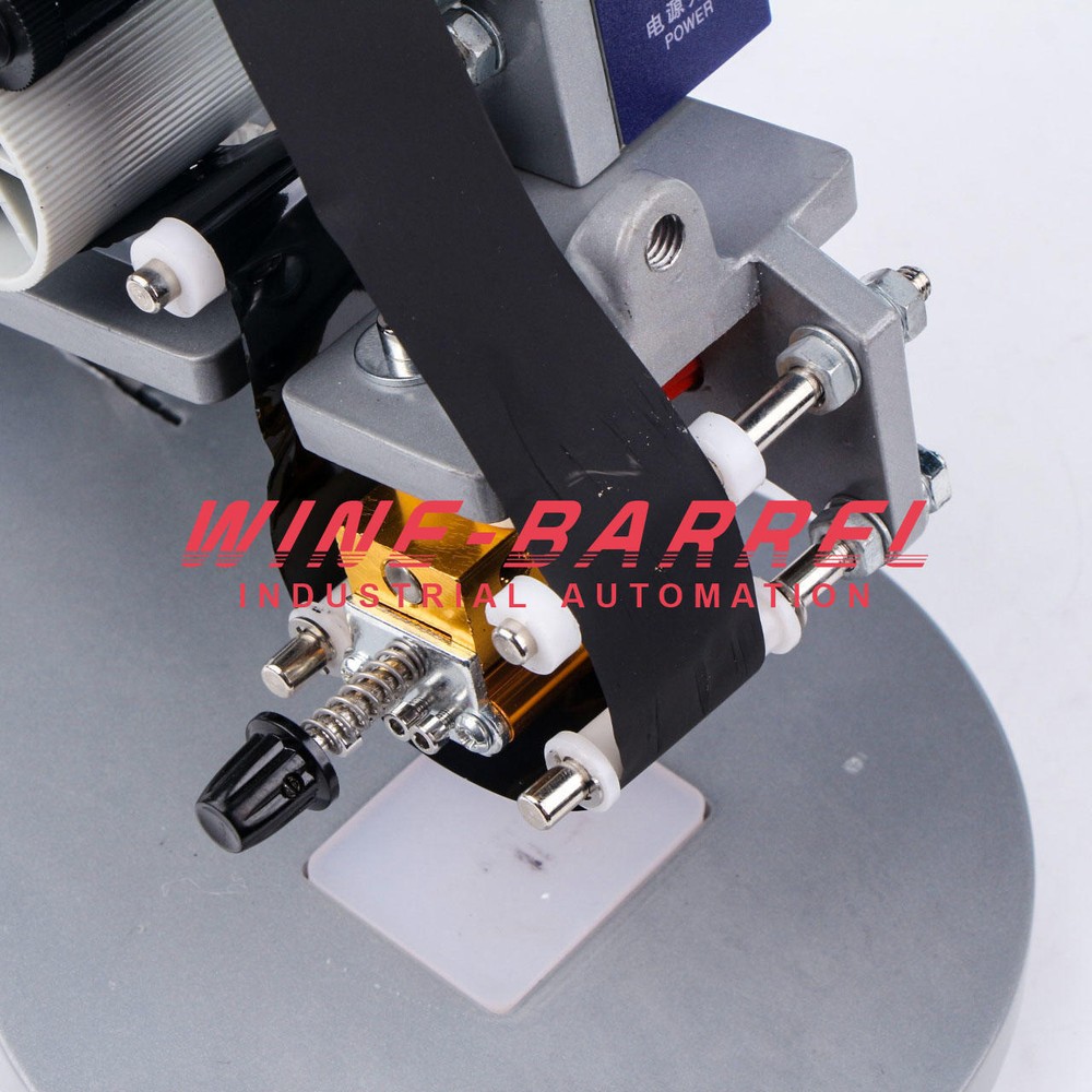 DY-8 Manual Hot Stamping Machine Ribbon Coding Date Batch Character Code Printer