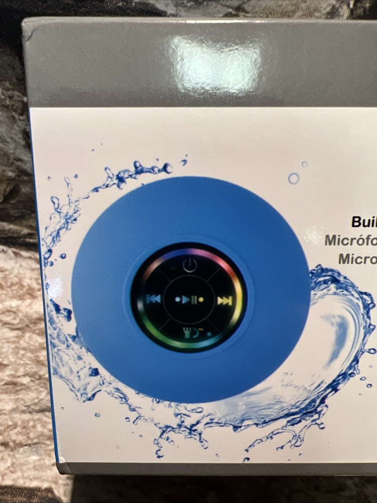 Wireless Waterproof Audio Recorder& Bluetooth. Built In 🎤 Splash Proof-NIB