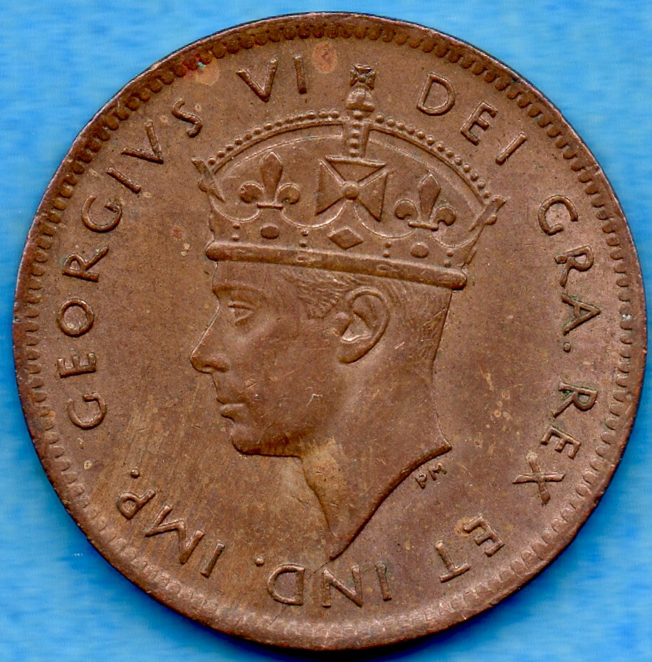 Canada Newfoundland 1941 c 1 Cent Small Penny Coin - Uncirculated