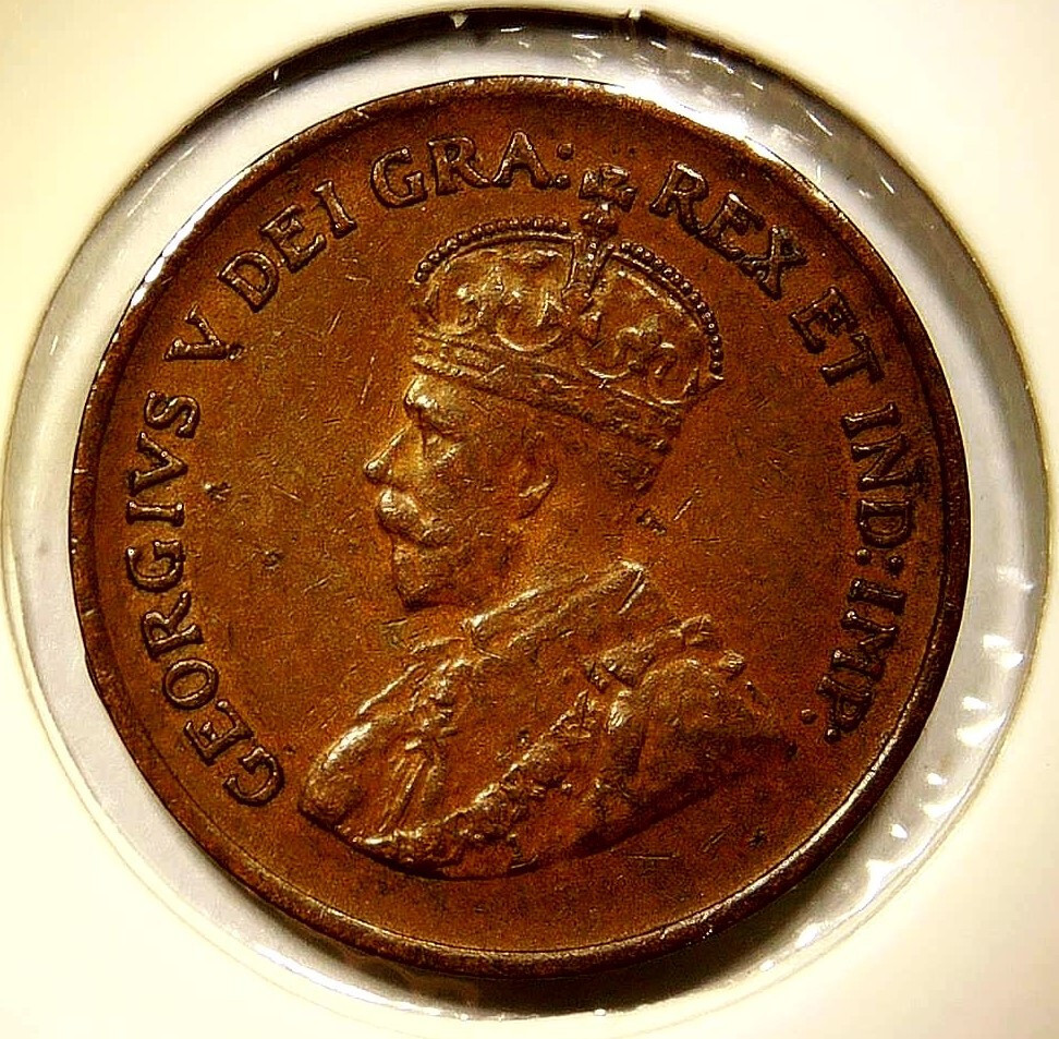 1932 Canada Small Cent King George V