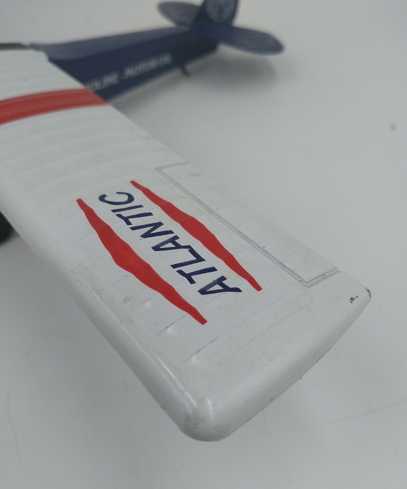 Atlantic Gasoline-Motor Oil Aviator Blue Sampler