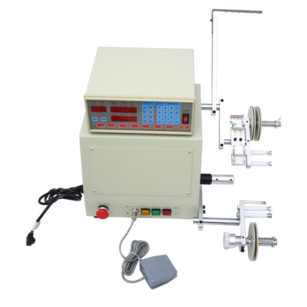 110V CNC Automatic Coil Winding Machine 400W Micro-Computer Controlled Winder