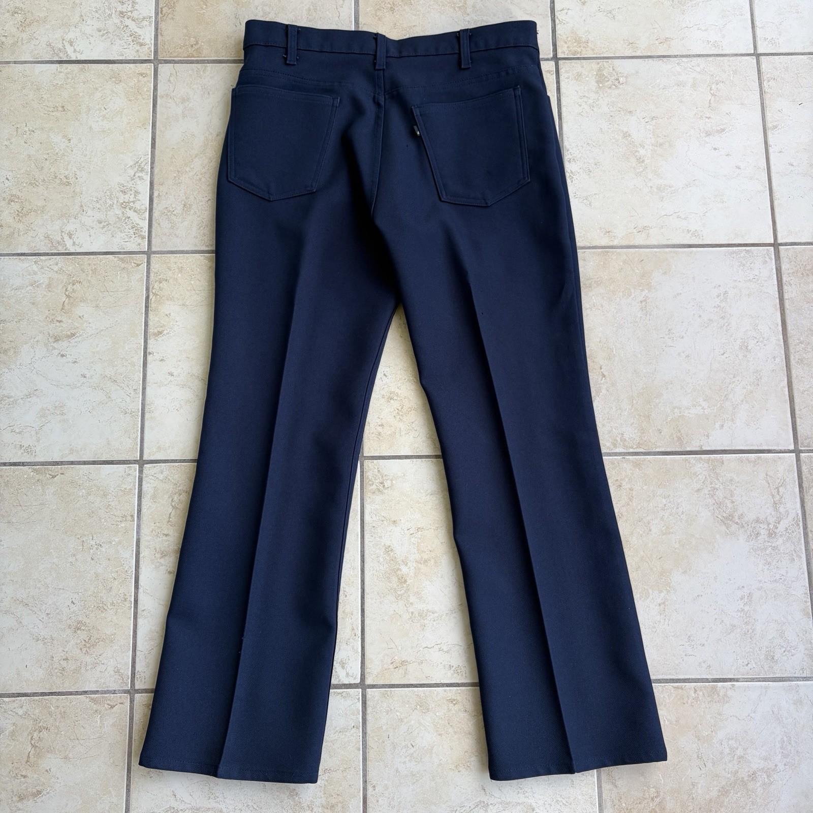 Vtg Levis 517 Pants Mens 36x30 Blue Sta Prest Bootcut 70s Talon Zip Western USA