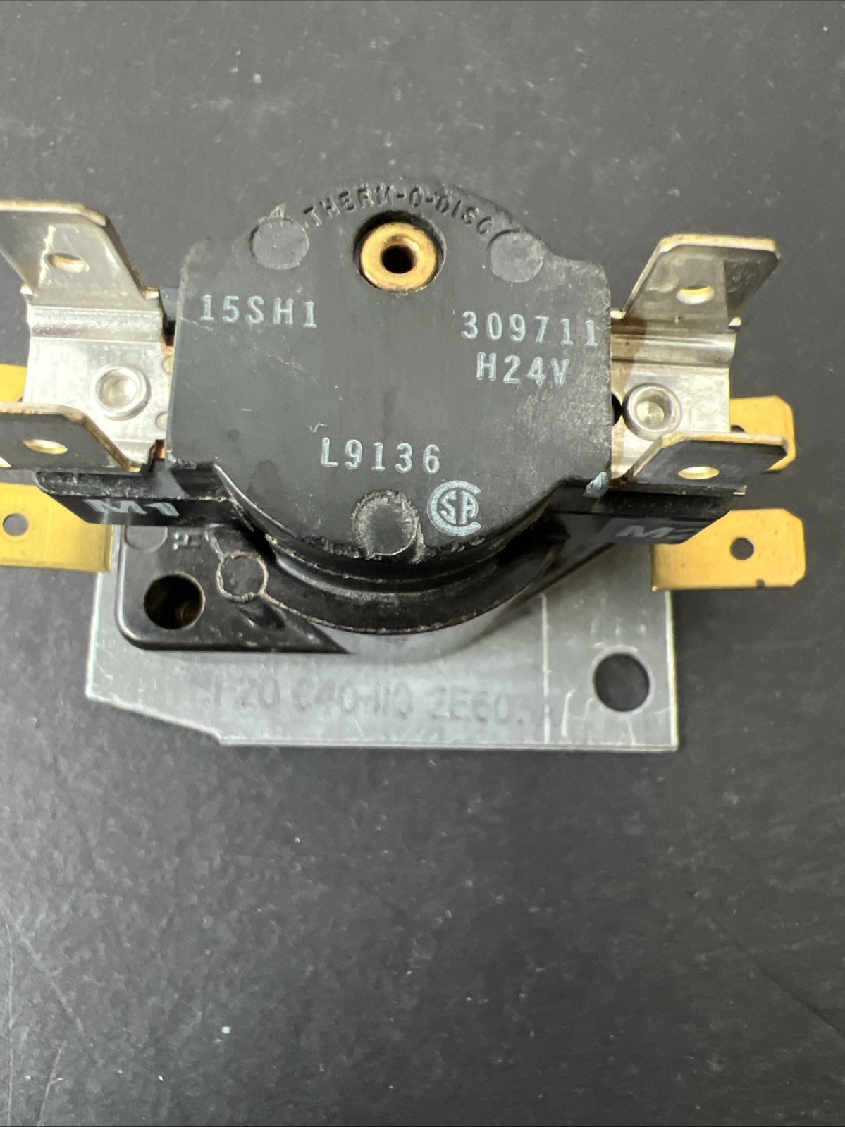 THERMODISC 15SH1 309711 HI-20 C40-110 2E603A HEAT CONTROL SEQUENCER