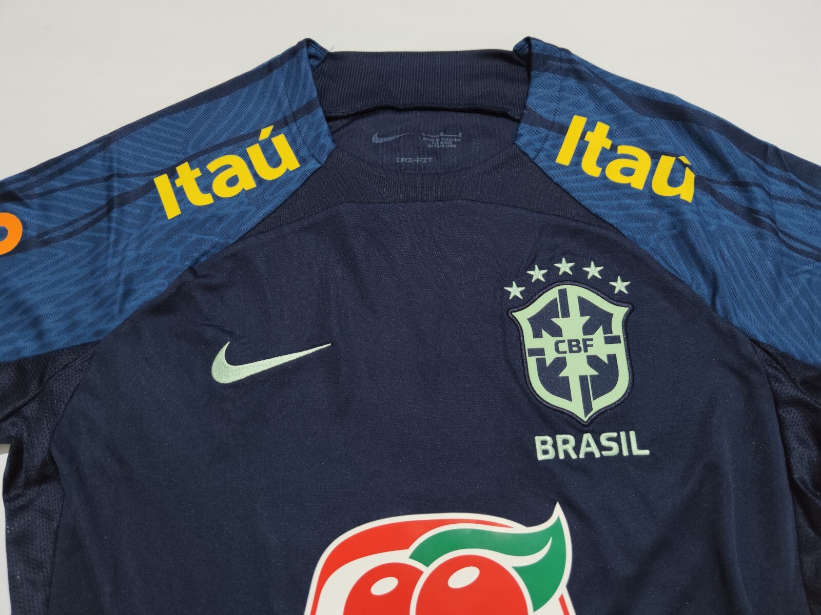 Brazil Training Jersey 2022 Navy Blue Nike Brasil Shirt