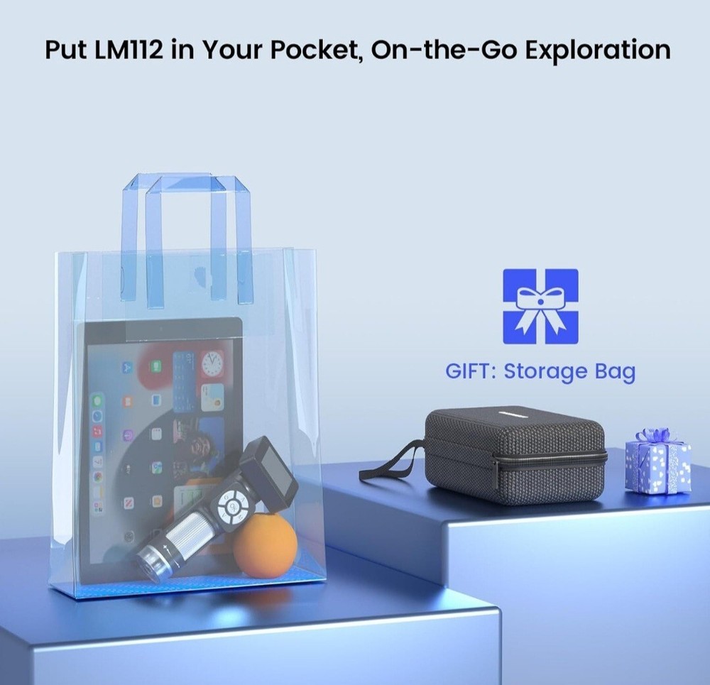 Linkmicro Portable Handheld Digital Microscope w/ 2 inch Screen, 32G SD Card