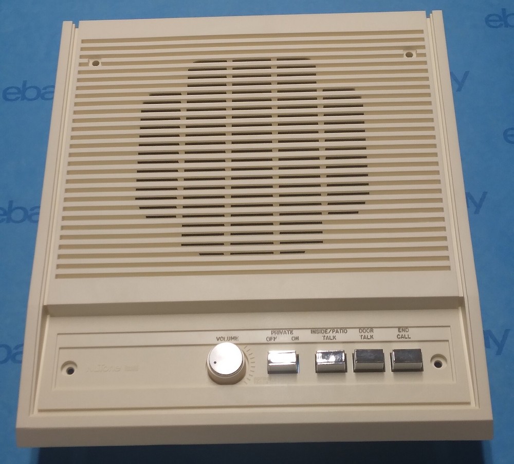 Nutone Scovill IS-408L 8" Inside Speaker 406 Intercom System Adobe White - NOS