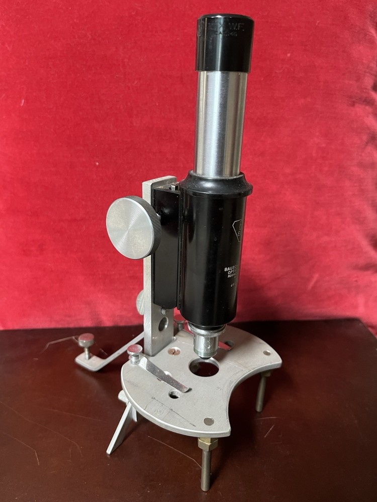 Vintage Monolux (#109588) Three Lens Microscope