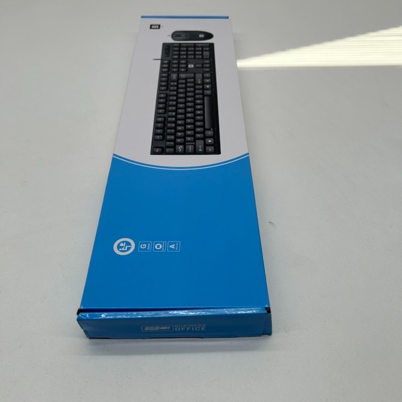 B3E - Wired Keyboard and mouse set - USB - NEW