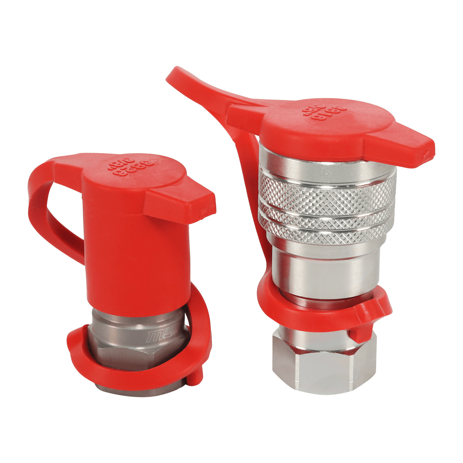 3/8″ AG Hydraulic Quick Couplers Set - 3/8″ NPT Thread