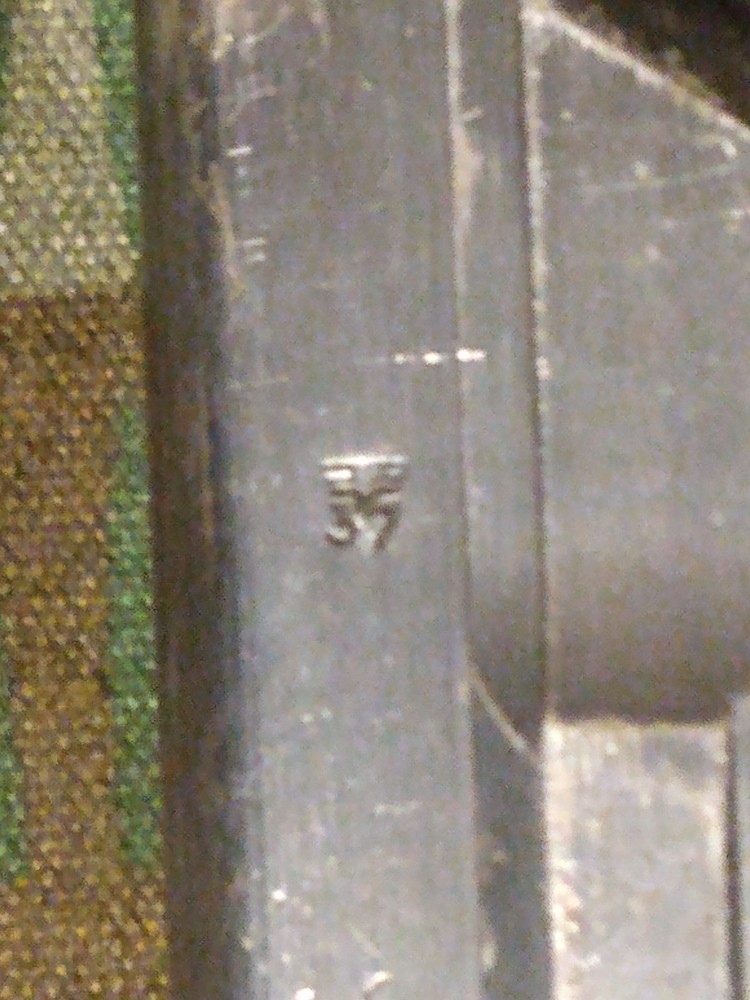 Original WWII luger P08 magazine "122" code
