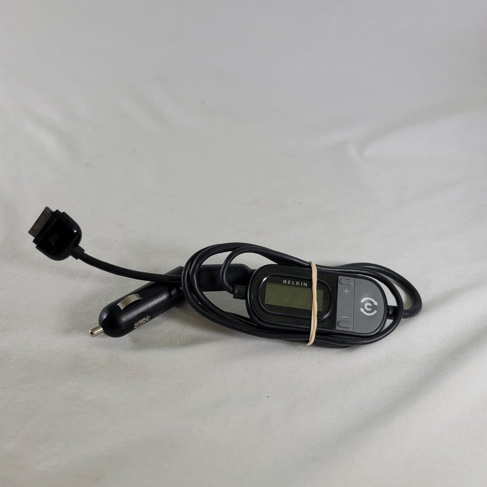 Belkin F8Z182 TuneCast FM Transmitter and Charger for iPod iPhone