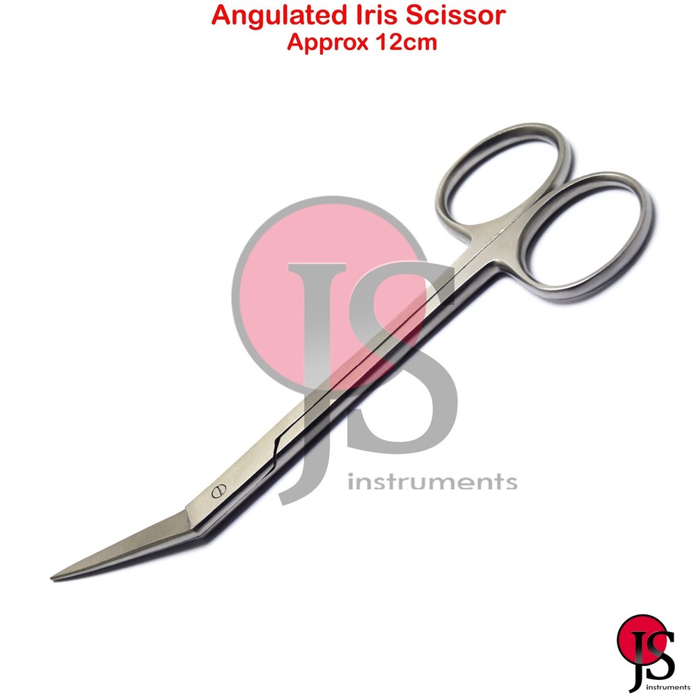 Iris Angular Gum Scissors Tissue Suture Dissecting Surgical Dental Ophthalmic