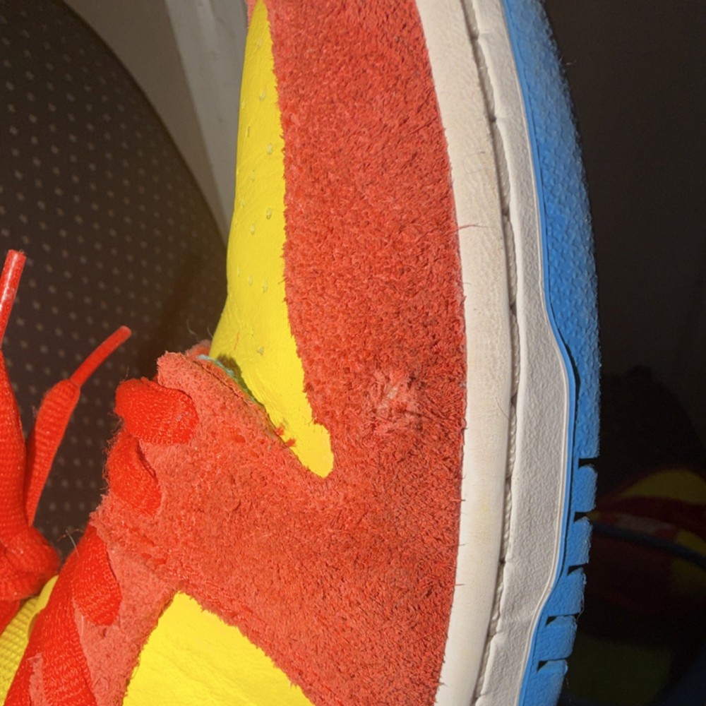 Nike SB Dunk Low Pro Bart simpsons Size 8.5 M