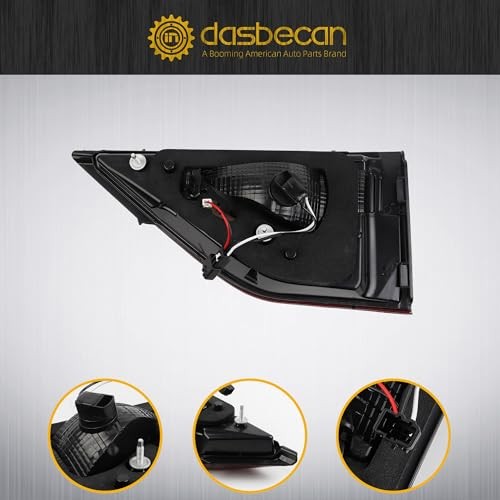 Led Inner Tail Light Assembly Compatible with 2018-2021 Chevy Traverse Left