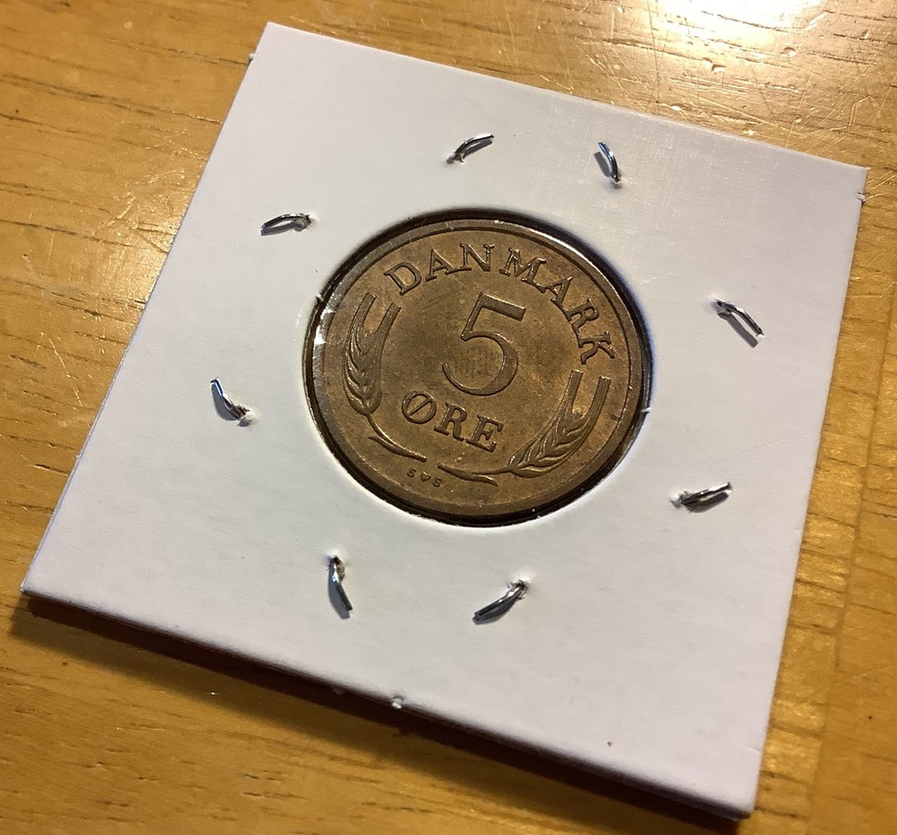 1972 Denmark 5 Ore KM# 848.2