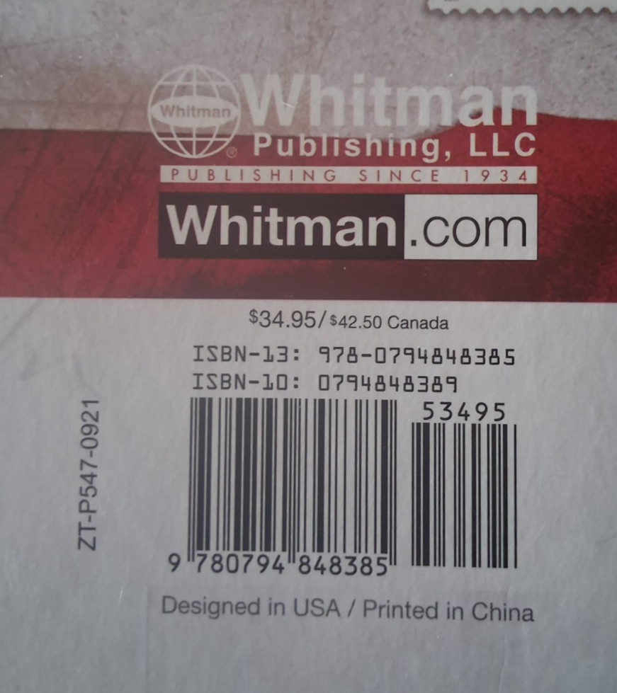 WHITMAN 2022 US/BNA Postage Stamp Catalog - Hardback Book