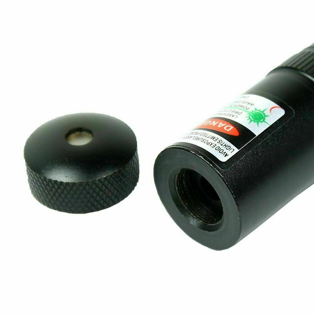 Green Laser Pointer Pen with Charger & Rechargeable Battery 6 Patterns 2 Modes