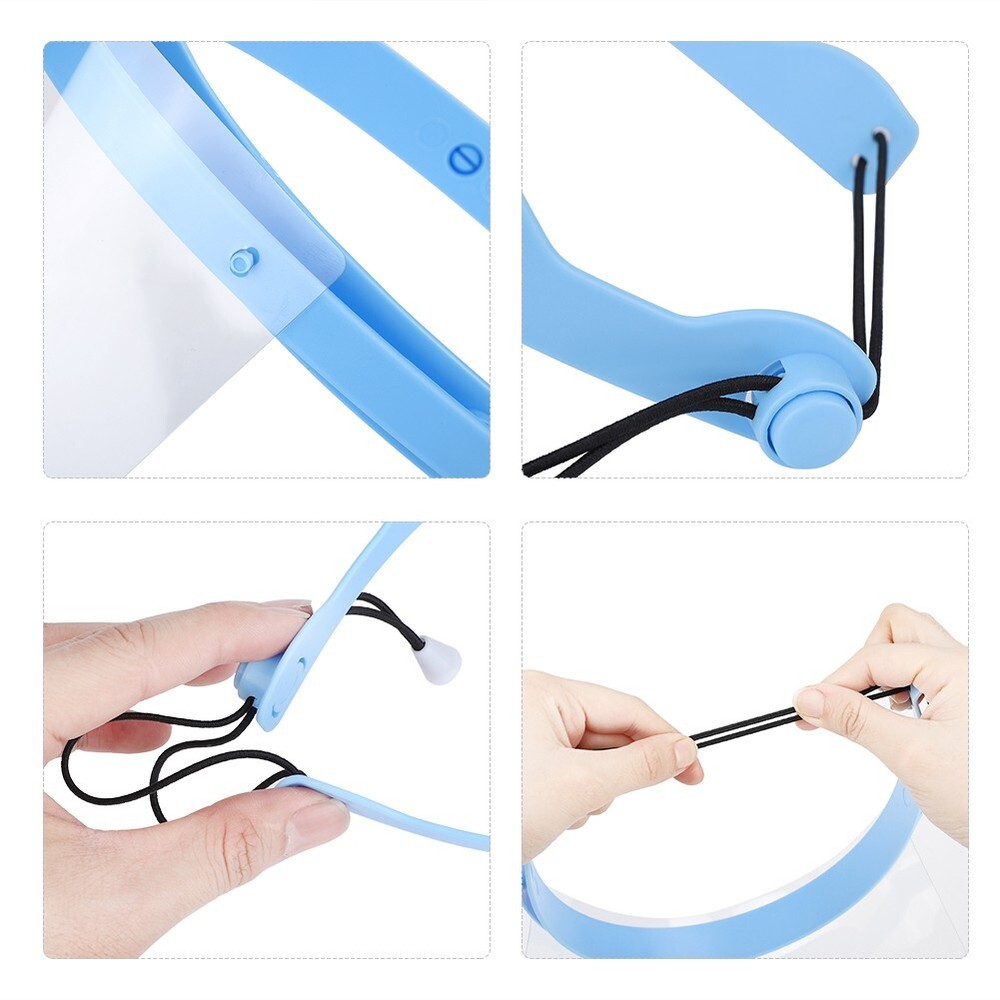 Dental Protective Face Shield w/10 Adjustable Full Face Shield