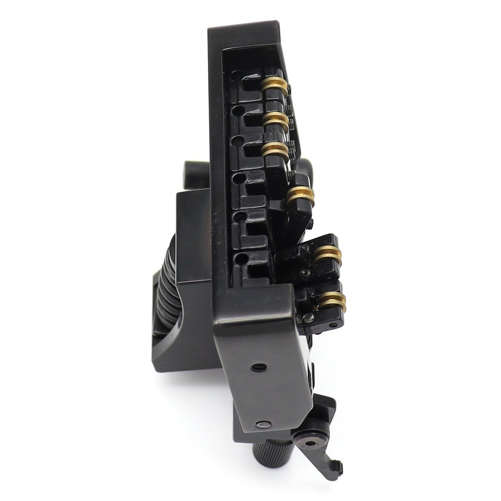 6 String Headless Electric Guitar Roller Tremolo Bridge with String Locks Black