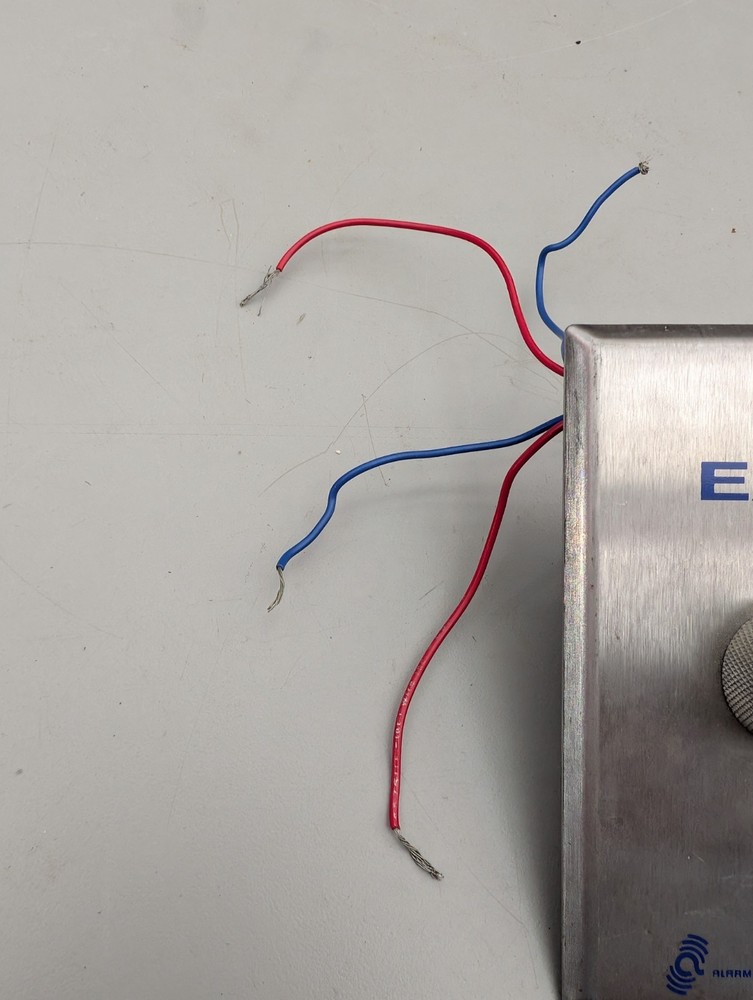 Alarm Controls 10A Exit Delay Timer Push To Exit Button Stainless Steel