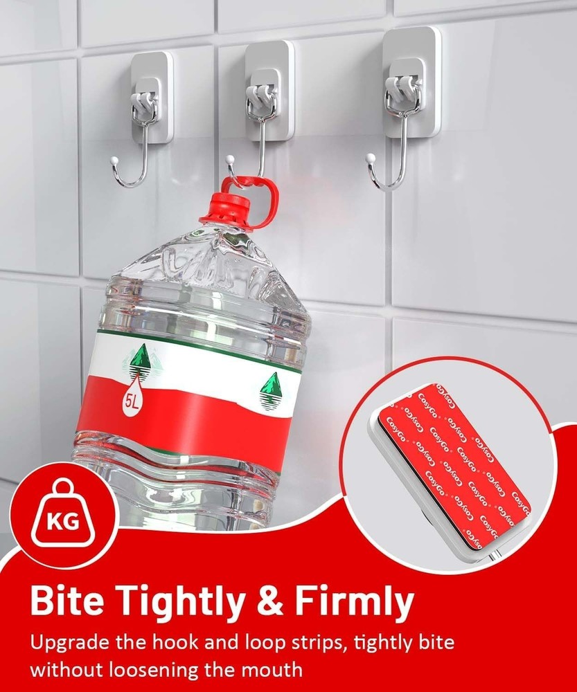 Heavy Duty Waterproof Hook and Loop Strips - Secure Grip for Every Application