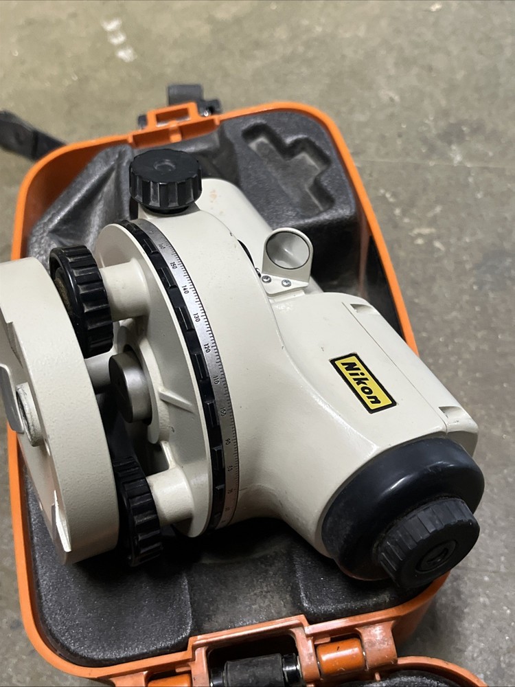Nikon AZ-1S Engineers Automatic Level Surveying Camera & Case 📷