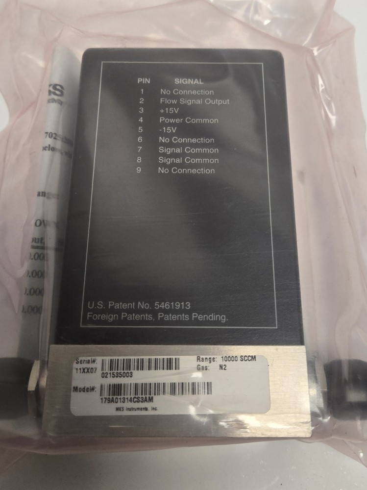 MKS FLOW METER 179A01314CS3AM.