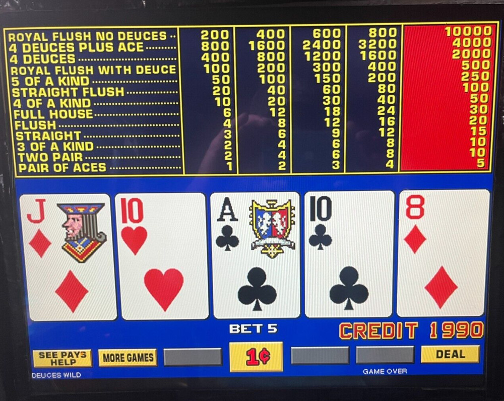 IGT Pick A Pair Game King Poker Software
